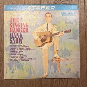 HANK SNOW THE SINGING RANGER vinyl record: : Music, CA